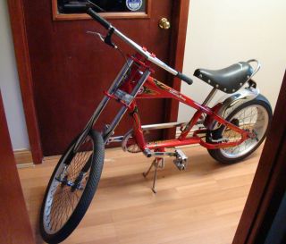 Chrome/Red Schwinn Orange County Choppers OCC Muscle Bicycle Bike 20 