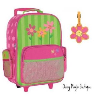 STEPHEN JOSEPH CHILD KIDS ROLLING LUGGAGE FOR GIRLS  BAG  WITH LUGGAGE 
