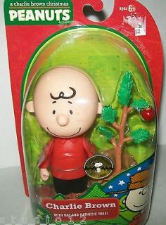   Gang Charlie Brown & Tree 2009 Forever Fun Poseable Christmas Figure