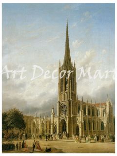 Grace Church, Broadway and Tent     CANVAS OR PRINT WALL ART