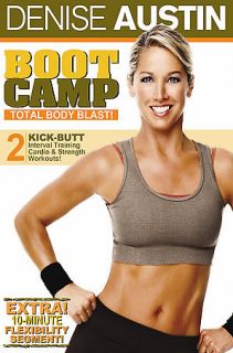   Austin Boot Camp   Total Body Blast, Acceptable DVD, Denise Austin