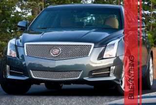 CADILLAC ATS 2013 CHROME HEAVY MESH GRILLE GRILL REPLACEMENT KIT