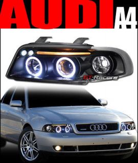   HEAD LIGHTS LAMPS SIGNAL 1996 1999 AUDI A4 B5 (Fits Audi A4