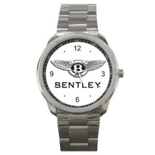New Hot Item Bentley Car Logo Sport Metal Wrist Watch Match With 