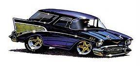 1957 chevy bel air in Clothing, 