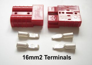   ANDERSON CONNECTOR 16mm CABLE TERMINALS KIT CAR, SELF BUILD CATERHAM