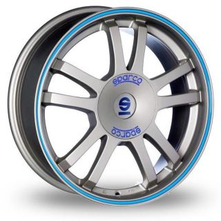 15 Sparco Rally Alloy Wheels & Pirelli Tyres   FIAT GRANDE PUNTO 