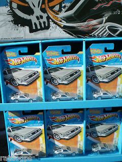   2011 LOT OF 6 BACK TO THE FUTURE TIME MACHINE DELOREAN NEW MODELS FE
