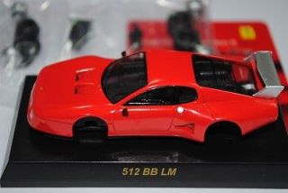 Kyosho 164 Ferrari 8 NEO 512 BB LM Diecast Color Red Assembly Version