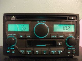 Honda Pilot factory CD cassette player radio with code 03 04 05 39100 