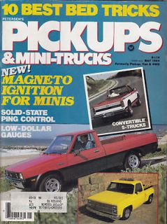 Pickups & Mini Trucks, 5/84, Mitsubishi SPX, Ramcharger