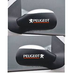 PEUGEOT STICKER CAR STICKER FOR WING MIRROR CAR DECALS