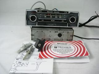mercedes classic becker Mexico cassette radio ipod porsche 911