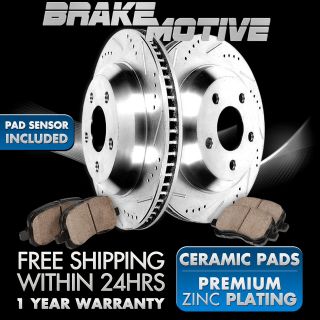   PERFORMANCE DRILLED & SLOTTED BRAKE ROTORS AND CERAMIC PADS MERCEDES