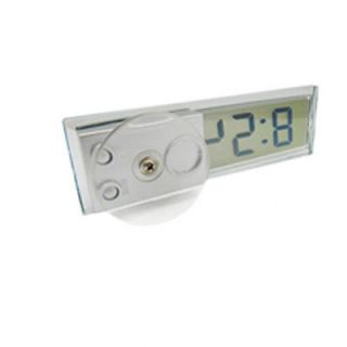 New Durable Transparent LCD Display Digital Electronic Clock With 