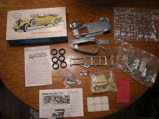 Vintage Hubley Metal Model Car Kit   1930 Packard Sport Phaeton 