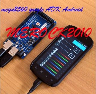 Mega 2560 ADK Google Android Development For Arduino ADK   Control 