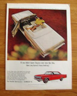 1965 Rambler Classic Convertible & 770 Hardtop Ad