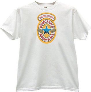 NEWCASTLE Brown Ale beer t shirt