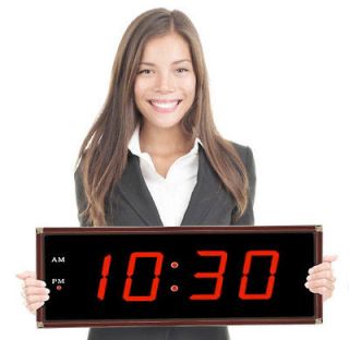 Digital Alarm Clock 1.8 LED snooze Large Display New Fast Shipping