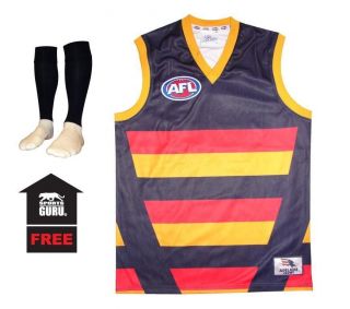 Baby Kids Youths Adults AFL Football Jumper Guernsey Adelaide Crows 