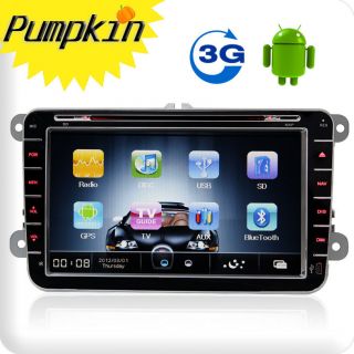   Radio Stereo Android GPS For VW Golf Touran Jetta EOS Caddy Polo