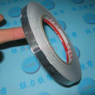 Roll Aluminum Effect Pedal Foil EMI Shield Tape 10mm x 50M Factory 