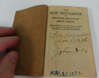 antique pocket bible in Books