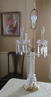 vintage crystal lamps in Collectibles