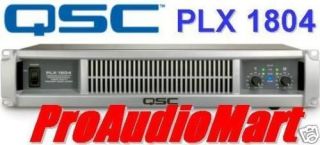 QSC PLX 1804 amplifier PLX1804 power Amp Authorized QSC Dealer B stock