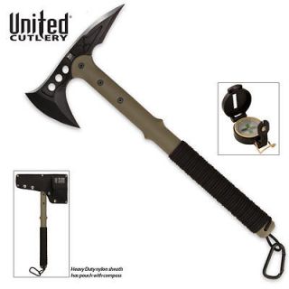M48 RANGER TOMAHAWK AXE WITH COMPASS by UNITED CUTLERY UC2836 *NEW*