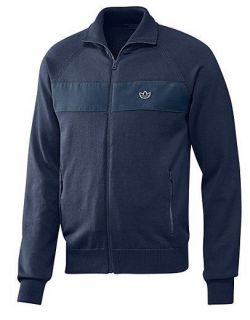 NEW Adidas Originals CUBRA Cardigan Track Top Navy Blue Jacket 