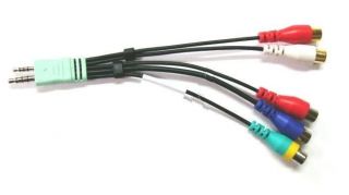   LED TV`S BN39 01154W BN3901154W Audio Video AV Component Adapter Cable