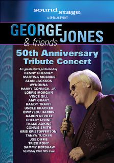 George Jones Friends   50th Anniversary Tribute Concert DVD, 2007, 2 