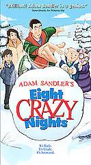 Adam Sandlers Eight Crazy Nights VHS, 2003, Holiday Packaging