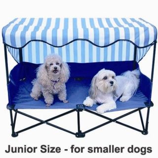 Dog Kot to Trot Junior Outside travel Bed shade patio terrier kennel 