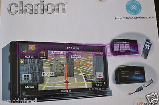 Clarion NX702 7 GPS Navigation + Traffic DVD CD SD Pandora Bluetooth 