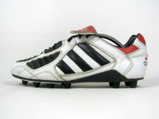 vintage ADIDAS PREDATOR TOUCH White football boots size UK 9 rare 1996 