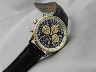   Navitimer Airborne D33030 18K Solid Gold/SS Automatic Man Watch