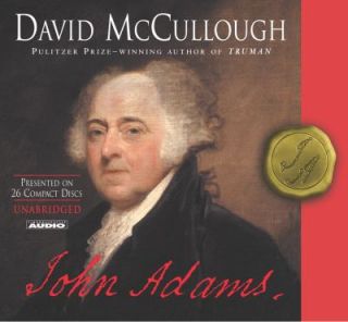 John Adams by David McCullough 2001, CD, Unabridged
