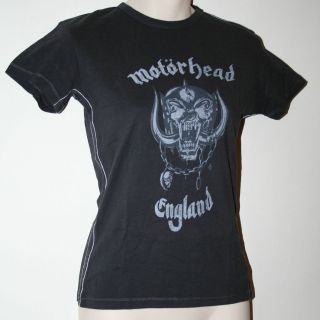 Motorhead England Vintage T Shirt Womens (Var sizes)