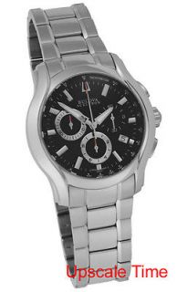 Bulova Accutron Stratford Chronograph Mens Luxury Watch 63B141