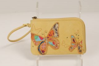 Fossil Sasha Butterfly Wristlet Handbag SL2809 $40 BUTTERFLY NEW