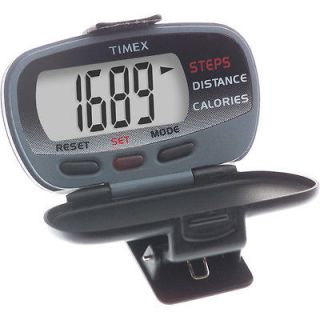 New Timex Pedometer T5E011   Calculates Steps, Distance and Calories 