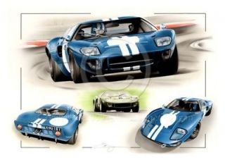 FORD GT40 LE MANS CLASSIC 24 HEURES 1966 1967 1968 1969