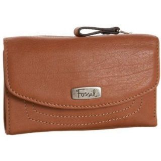 Fossil Hanover Multifunction Wallet SL2491 $40 BROWN COLOR NEW