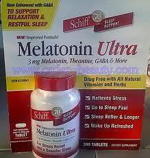 BOTTELS MELATONIN ULTRA 3 mg Sleep Pills 600 Tabs SCHIFF