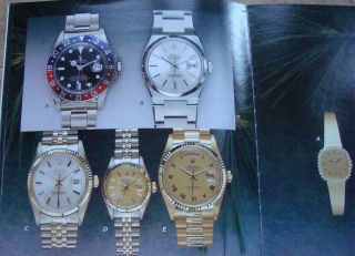   CANADA CATALOG ROLEX DATEJUST WATCH SILVERWARE ETERNA JEWELRY GIFTS