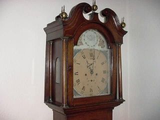 ANTIQUE 1798 ALEXANDER MILLER SCOTLAND GRANDFATHER LONG CASE CLOCK 