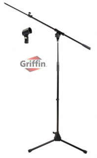 Microphone Instrument Boom Stage Stand On Holder Clip